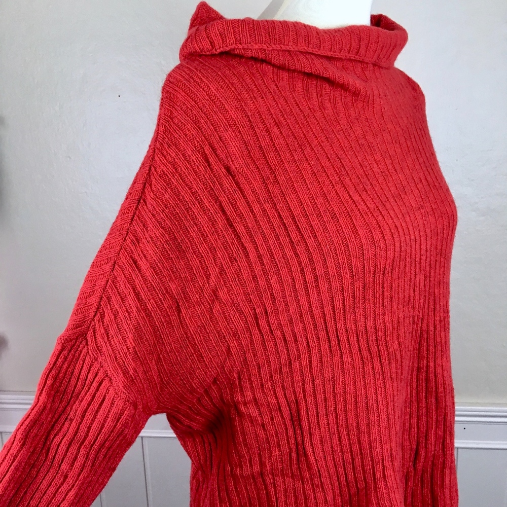 EILEEN FISHER Yak Sweater Red Size Small - Picture 5 of 8